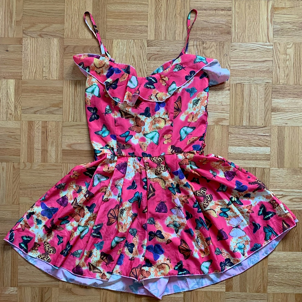 Never worn butterfly romper
